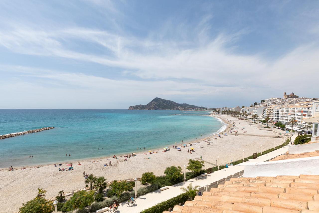 شقة Escapada Romantica En Atico Frente Al Mar Con Piscina ألتيا المظهر الخارجي الصورة